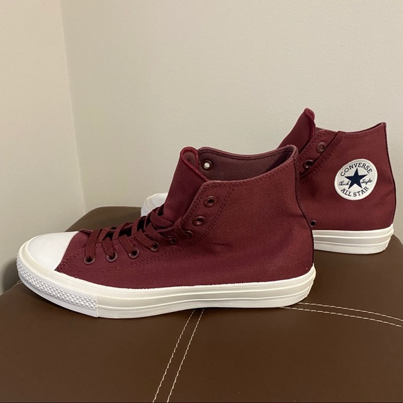 Converse Other - NEW CONVERSE HIGH TOPS Maroon Unisex Shoes